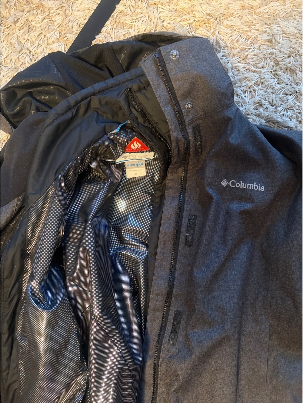 Columbia Omni-Heat 3-1 Interchange women’s Medium Jacket